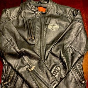 Ladies Genuine Leather Harley-Davidson Jacket
